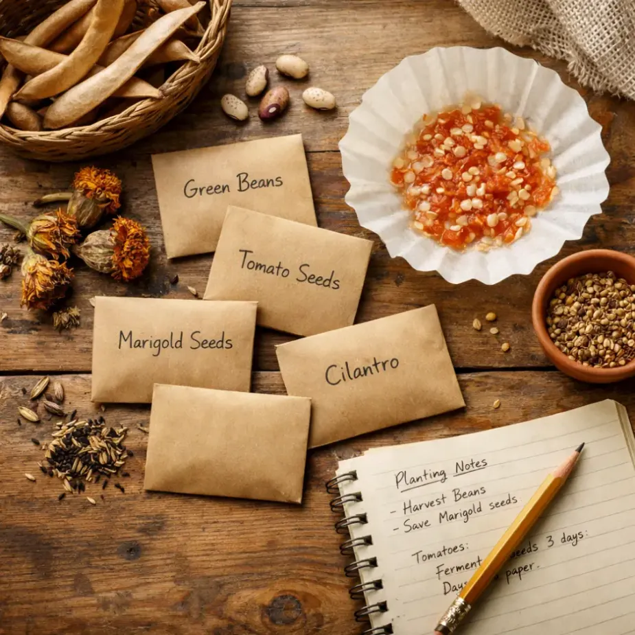 Seed Saving for Beginners: Keep the Best from This Year for Next Year