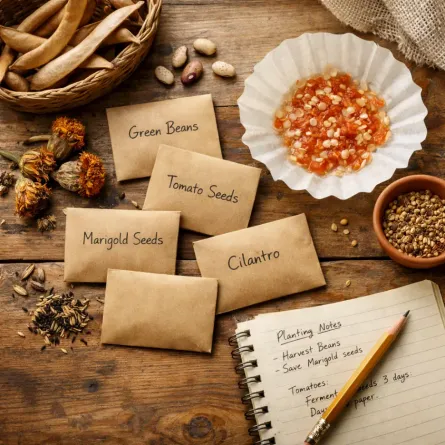 Seed Saving for Beginners: Keep the Best from This Year for Next Year