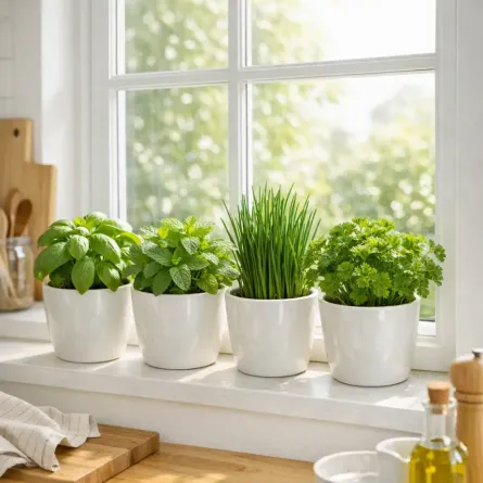 Growing Herbs on Your Windowsill: Fresh Flavors Year-Round